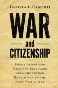 Cover: 9781108489423 | War and Citizenship | Daniela L. Caglioti | Buch | Gebunden | Englisch