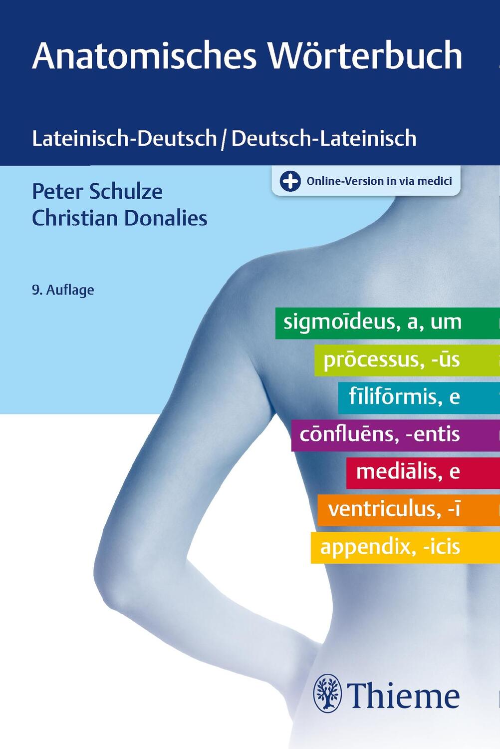 Cover: 9783132200265 | Anatomisches Wörterbuch | Lateinisch - Deutsch, Deutsch - Lateinisch