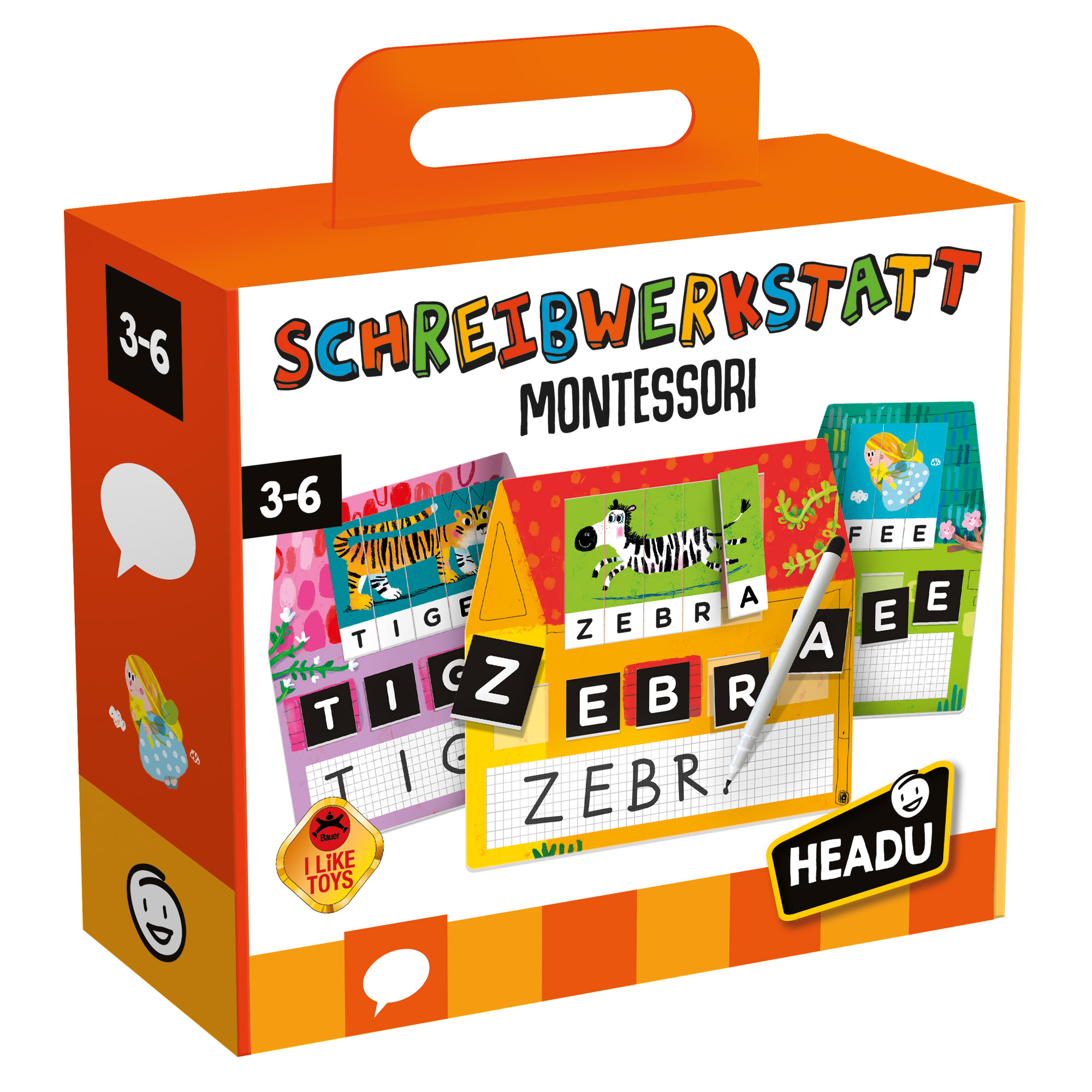 Cover: 8057592352484 | Schreibwerkstatt Montessori | 2022 | Headu | EAN 8057592352484