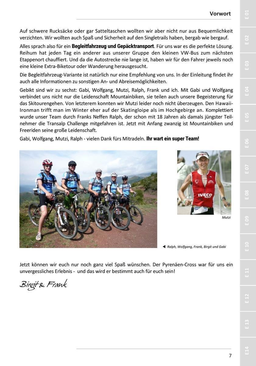 Bild: 9783981496277 | Pyrenäen-Cross mit dem Mountainbike | Birgit Wenzl (u. a.) | Buch