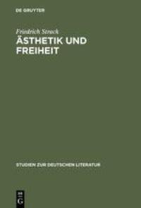 Cover: 9783484180406 | Ästhetik und Freiheit | Friedrich Strack | Buch | ISSN | X | Deutsch