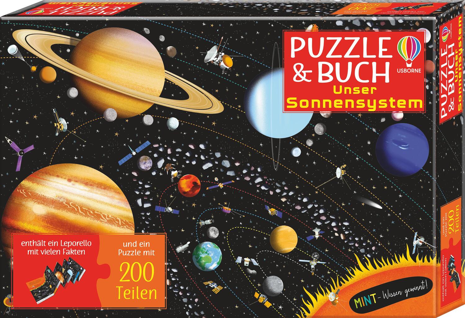 Cover: 9781789414684 | MINT - Wissen gewinnt! Puzzle & Buch: Unser Sonnensystem | Sam Smith
