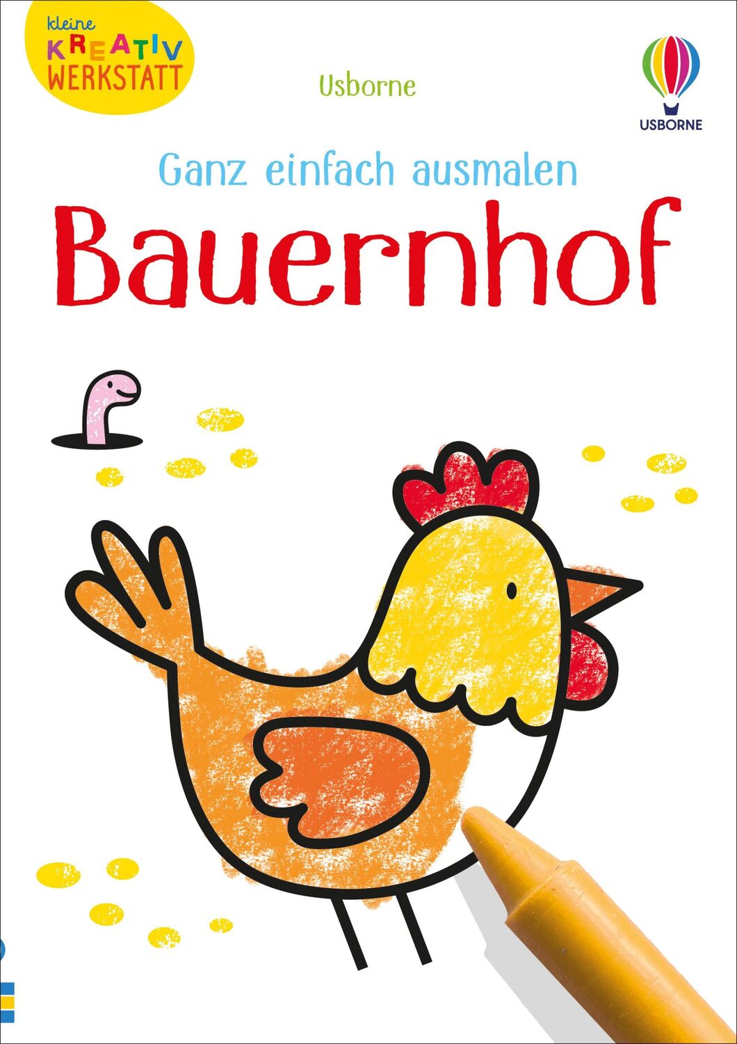 Cover: 9781789417425 | Kleine Kreativ-Werkstatt - Ganz einfach ausmalen: Bauernhof | Nolan