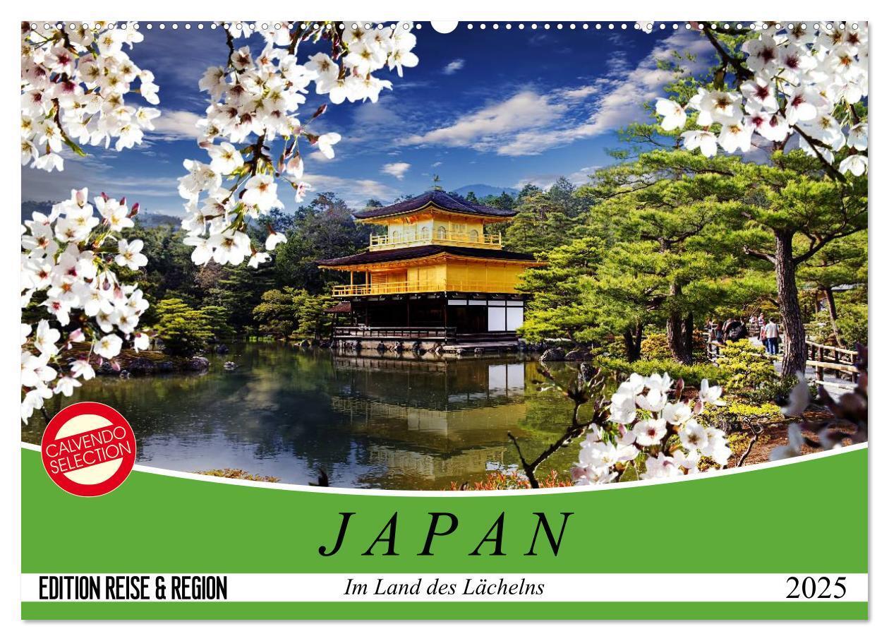 Cover: 9783435422012 | Japan. Im Land des Lächelns (Wandkalender 2025 DIN A2 quer),...