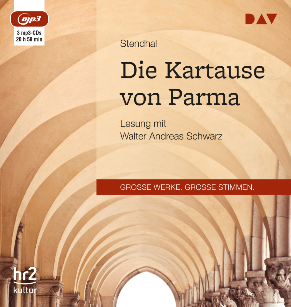 Cover: 9783742402325 | Die Kartause von Parma, 3 Audio-CD, 3 MP3 | Stendhal | Audio-CD | 2017