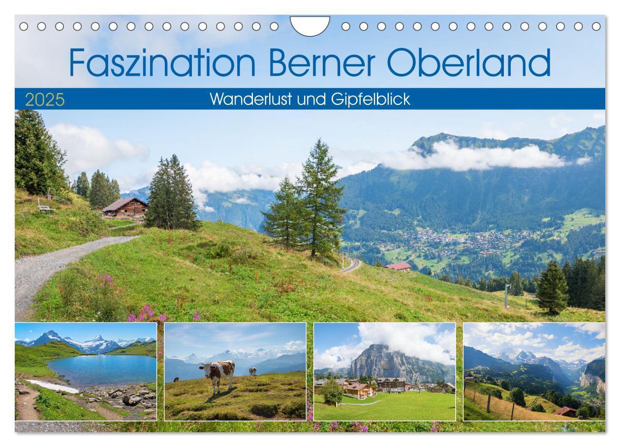 Cover: 9783383793202 | Faszination Berner Oberland - Wanderlust und Gipfelblick...