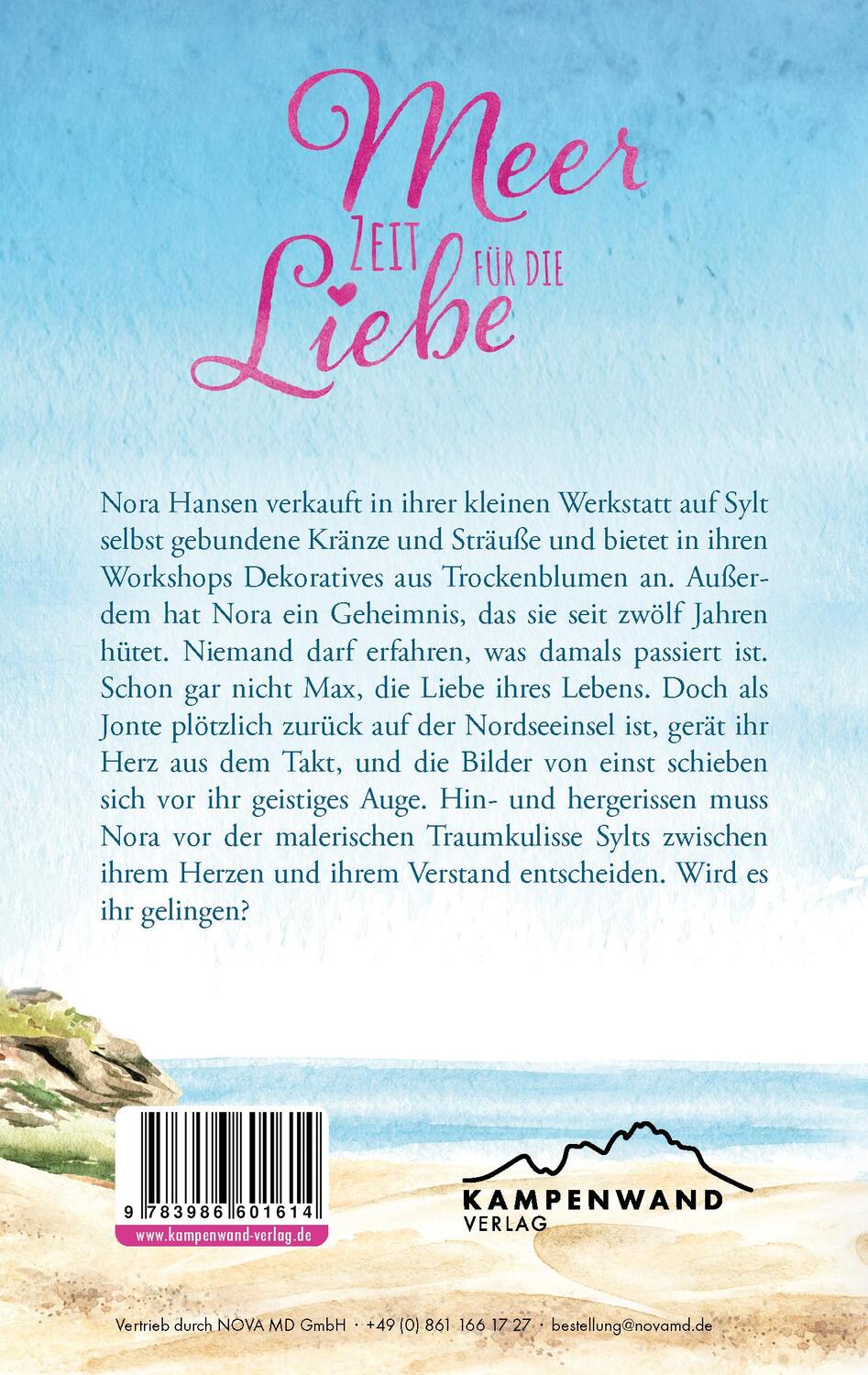 Rückseite: 9783986601614 | Meer Zeit für die Liebe | Nele Blohm | Taschenbuch | 254 S. | Deutsch