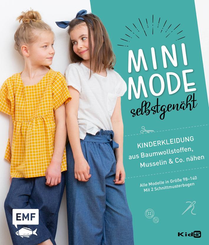 Cover: 9783960934905 | Minimode selbstgenäht - Kinderkleidung aus Baumwollstoffen,...