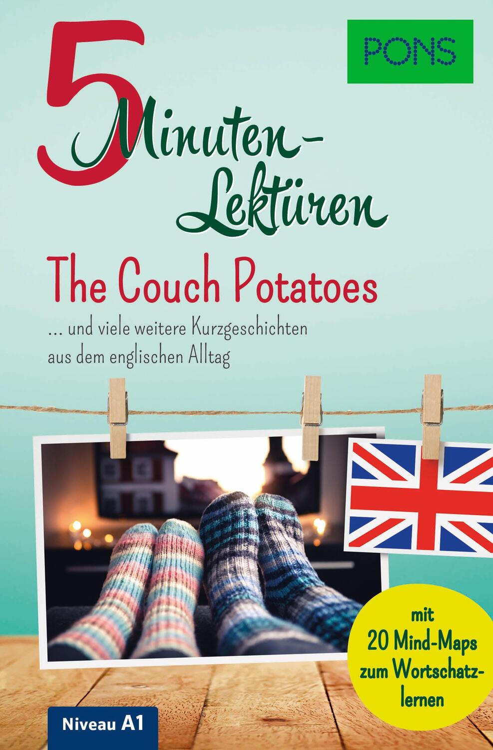 Cover: 9783125624894 | PONS 5 Minuten-Lektüre Englisch A1 - The Couch Potatoes | Taschenbuch