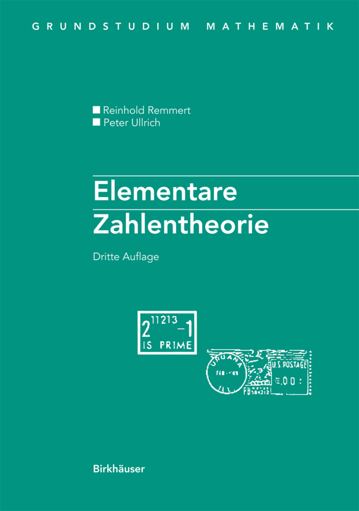 Cover: 9783764377304 | Elementare Zahlentheorie | Reinhold Remmert (u. a.) | Taschenbuch | xi