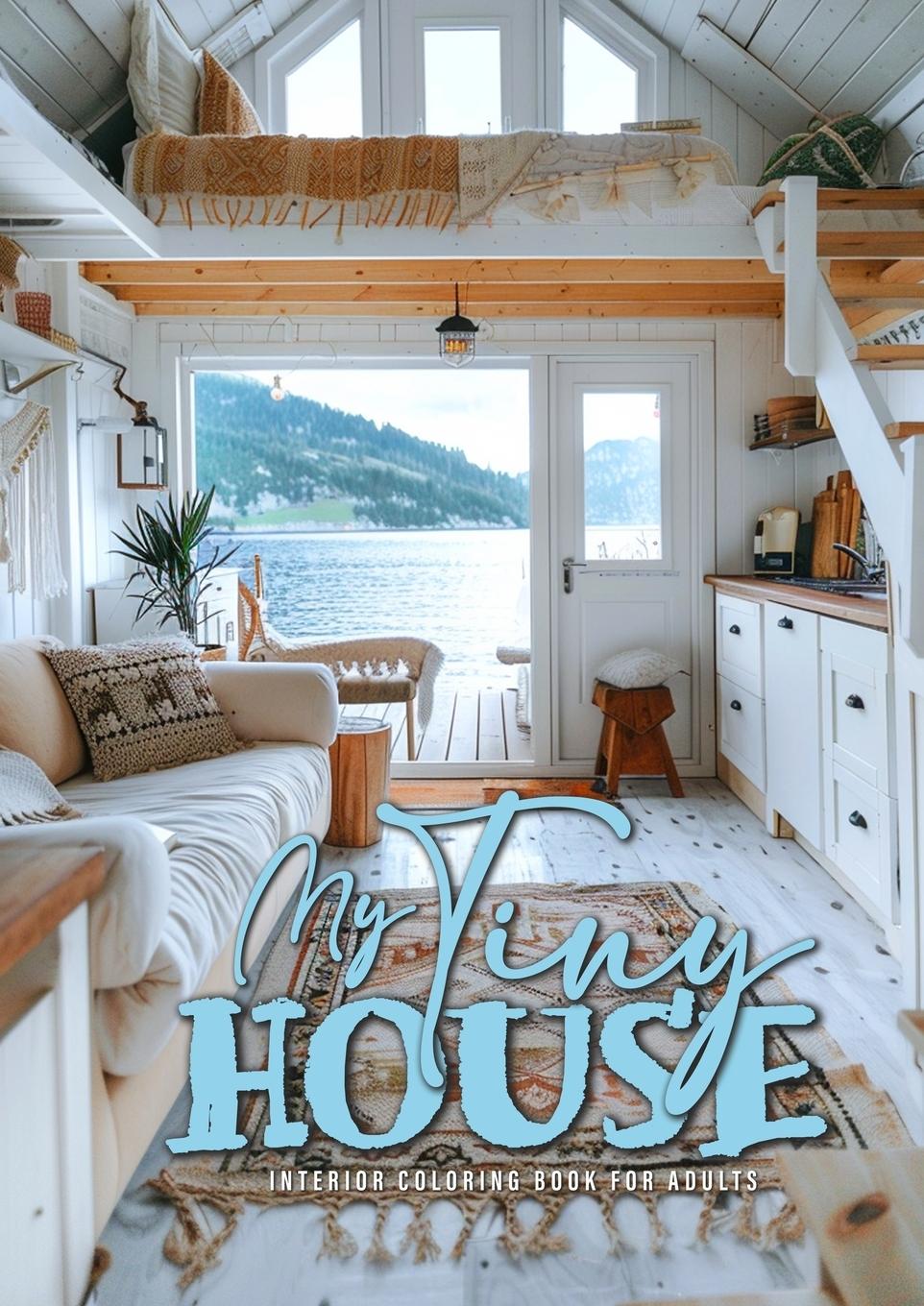 Cover: 9783759800374 | My Tiny House Coloring Book for Adults | Monsoon Publising | Buch