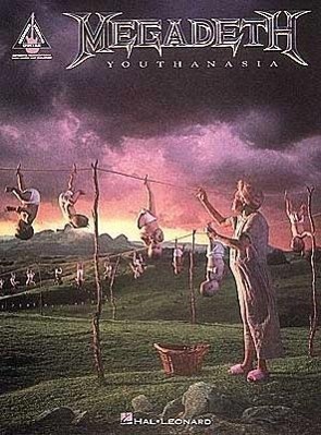 Cover: 9780793547371 | Megadeth - Youthanasia | Youthanasia - Guitar Recorded Versions | Buch