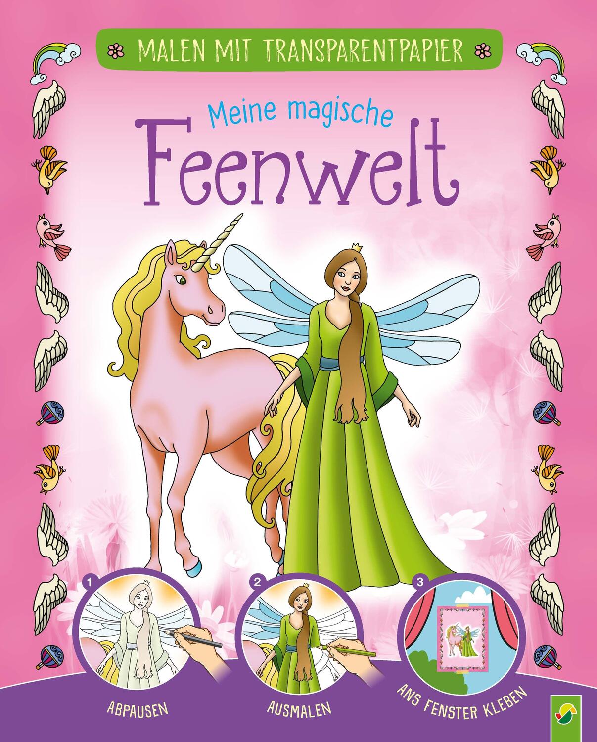 Cover: 9783849927622 | Malen mit Transparentpapier: Meine magische Feenwelt | Taschenbuch