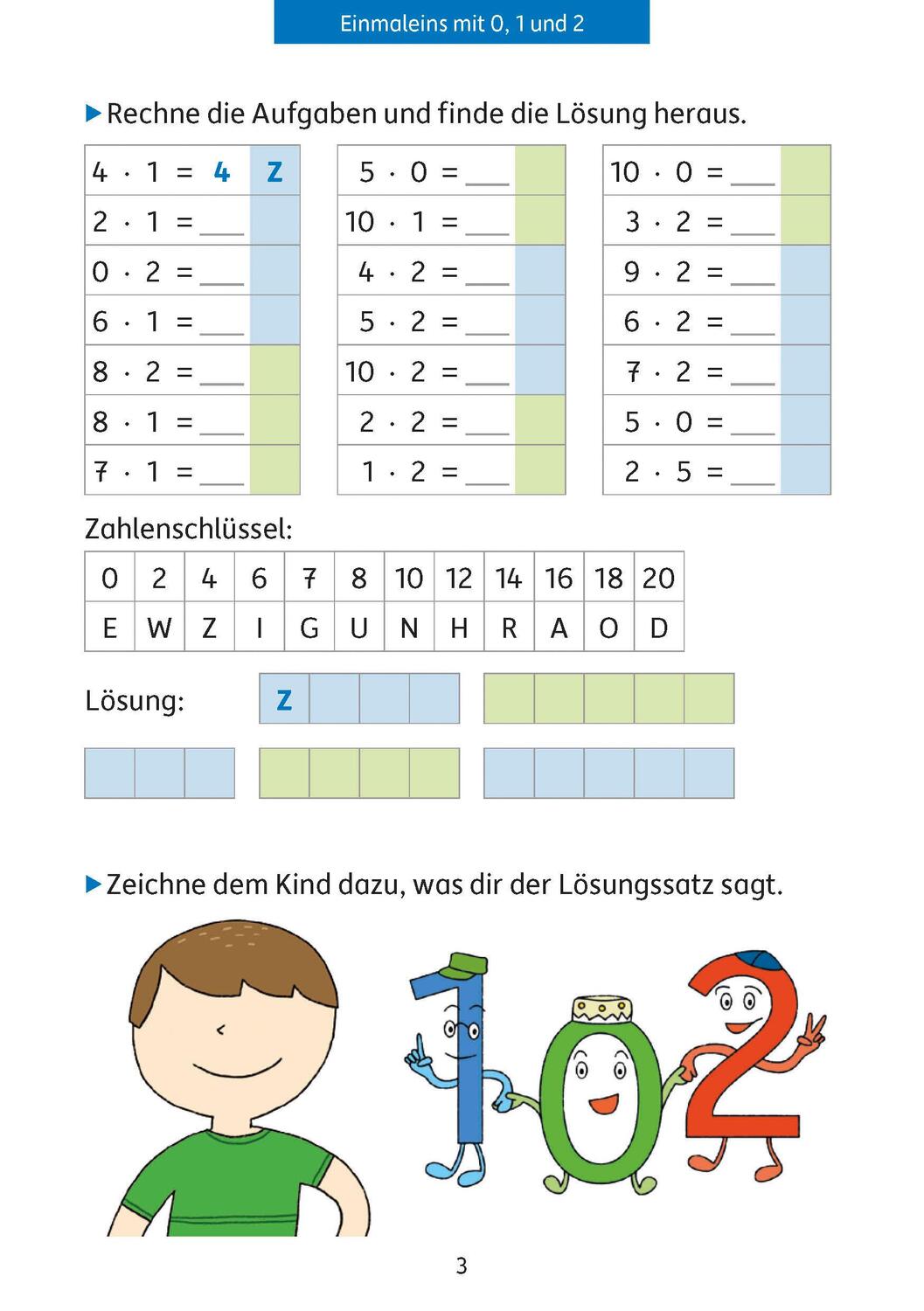 Bild: 9783881006651 | Quer durch die 2./3. Klasse, Das kleine Einmaleins - A5-Übungsblock