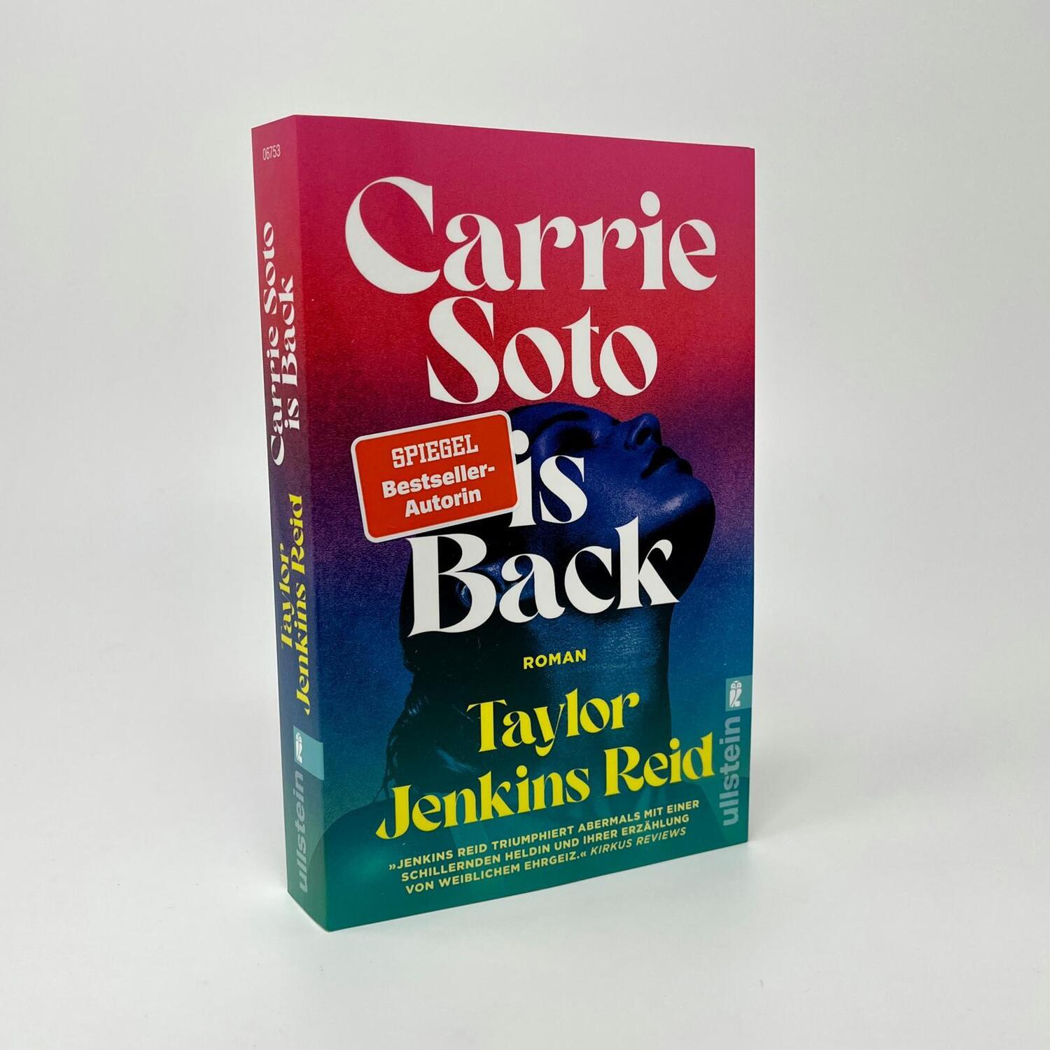 Bild: 9783548067537 | Carrie Soto is Back | Taylor Jenkins Reid | Taschenbuch | 416 S.