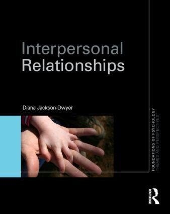 Cover: 9780415429160 | Interpersonal Relationships | Diana Jackson-Dwyer | Taschenbuch | 2013