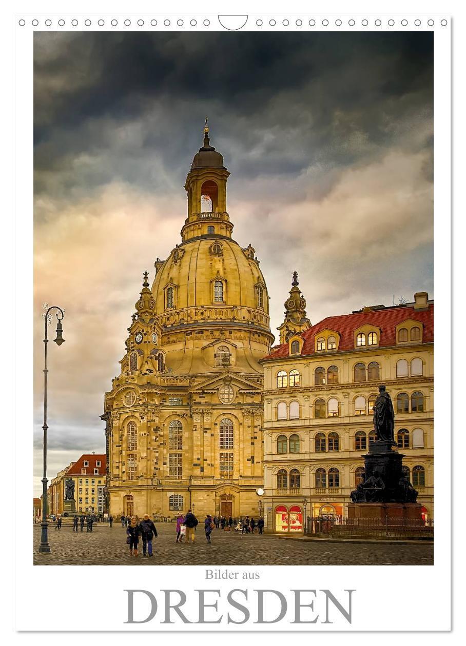 Cover: 9783457059128 | Bilder aus Dresden (Wandkalender 2025 DIN A3 hoch), CALVENDO...