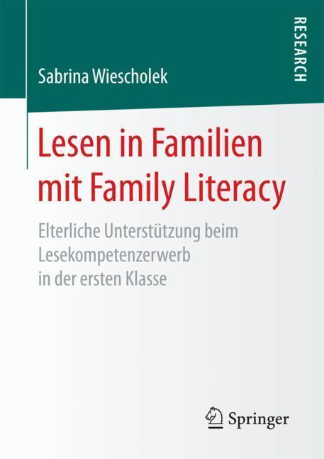 Cover: 9783658208578 | Lesen in Familien mit Family Literacy | Sabrina Wiescholek | Buch