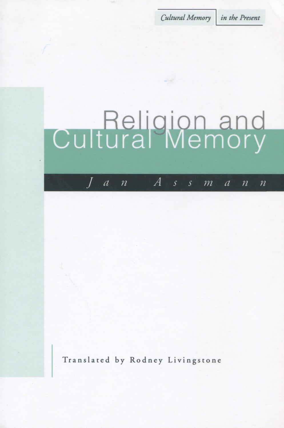 Cover: 9780804745239 | Religion and Cultural Memory: Ten Studies | Jan Assmann | Taschenbuch