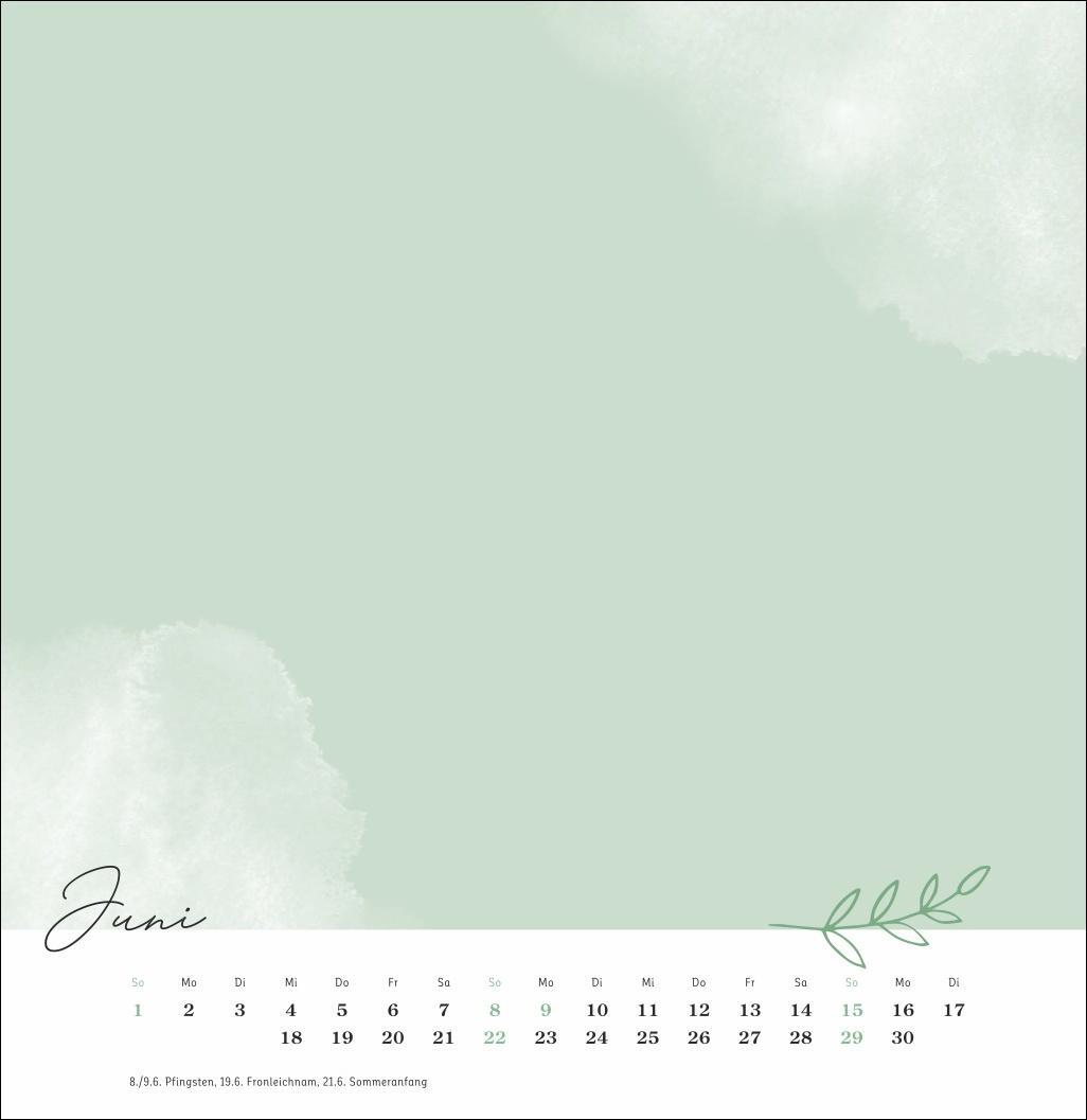 Bild: 9783756408528 | Kreativkalender zum Aufstellen Glücksmomente 2025 | Kalender | 14 S.