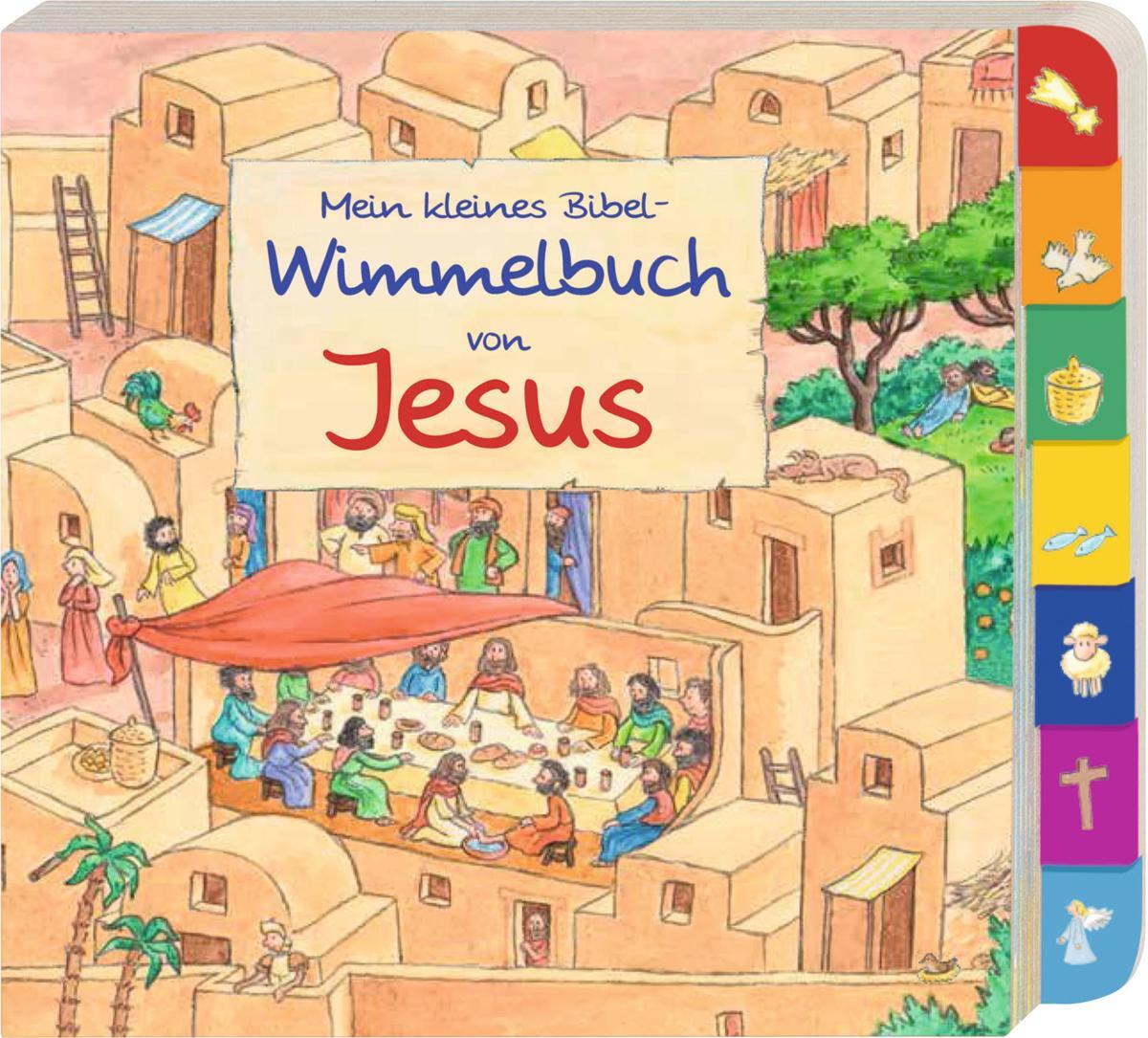 Cover: 9783438042095 | Mein kleines Bibel-Wimmelbuch von Jesus | Reinhard Abeln | Buch | 2017