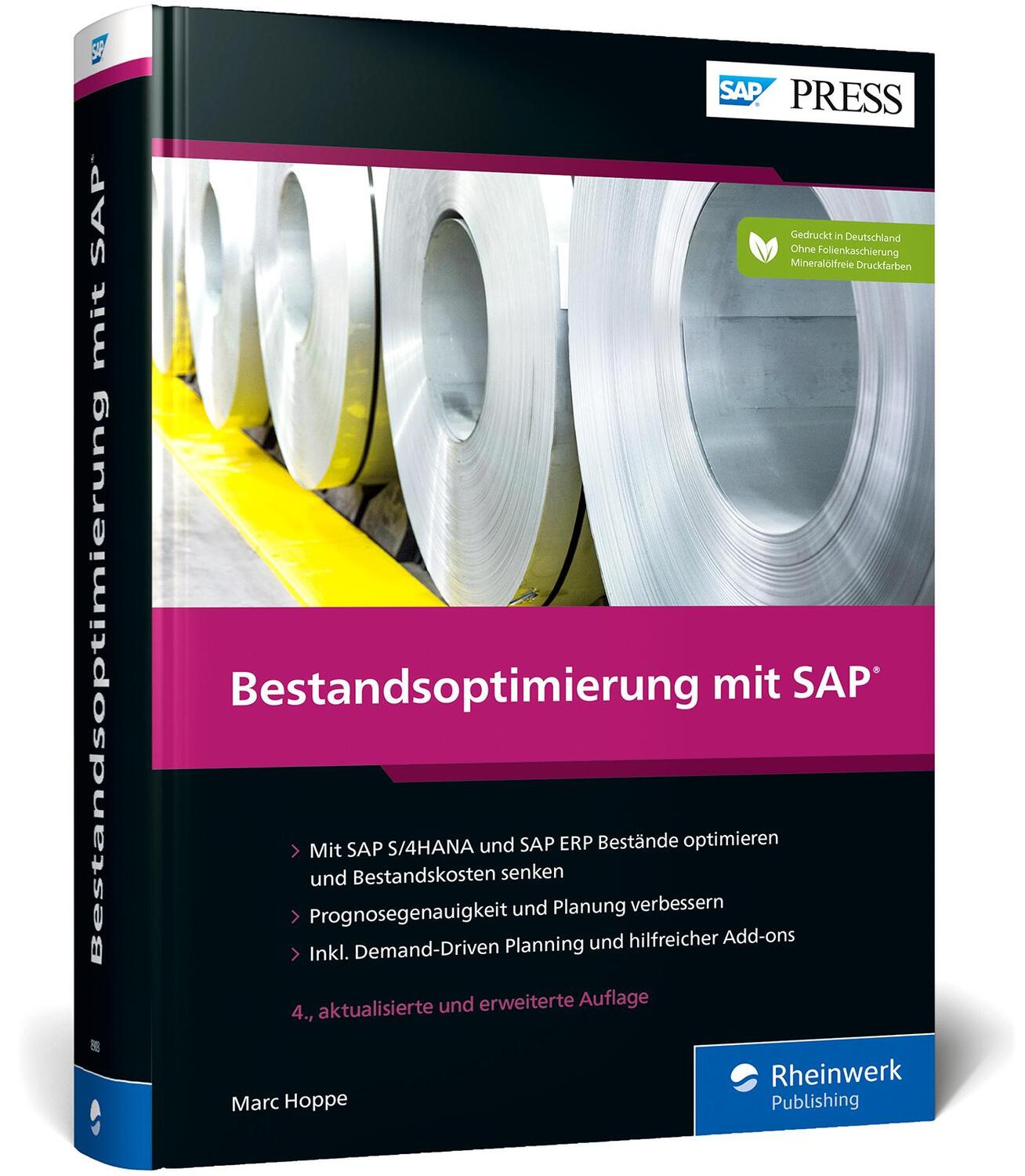 Cover: 9783836289887 | Bestandsoptimierung mit SAP | Marc Hoppe | Buch | SAP Press | 871 S.