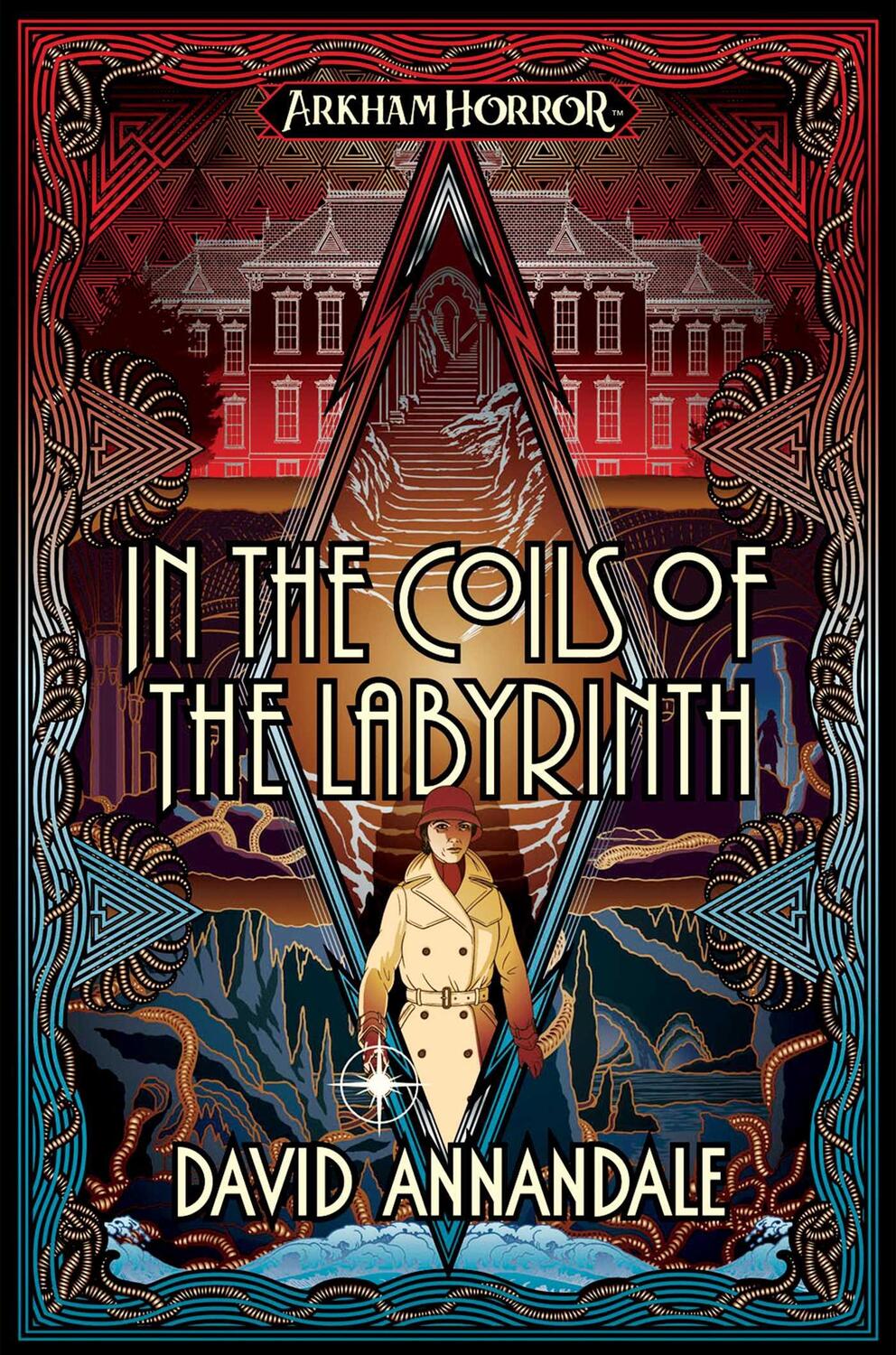 Cover: 9781839081699 | In the Coils of the Labyrinth | An Arkham Horror Novel | Annandale
