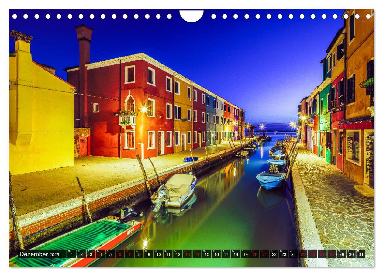 Bild: 9783435134670 | Burano - Die Insel der bunten Häuser (Wandkalender 2025 DIN A4...