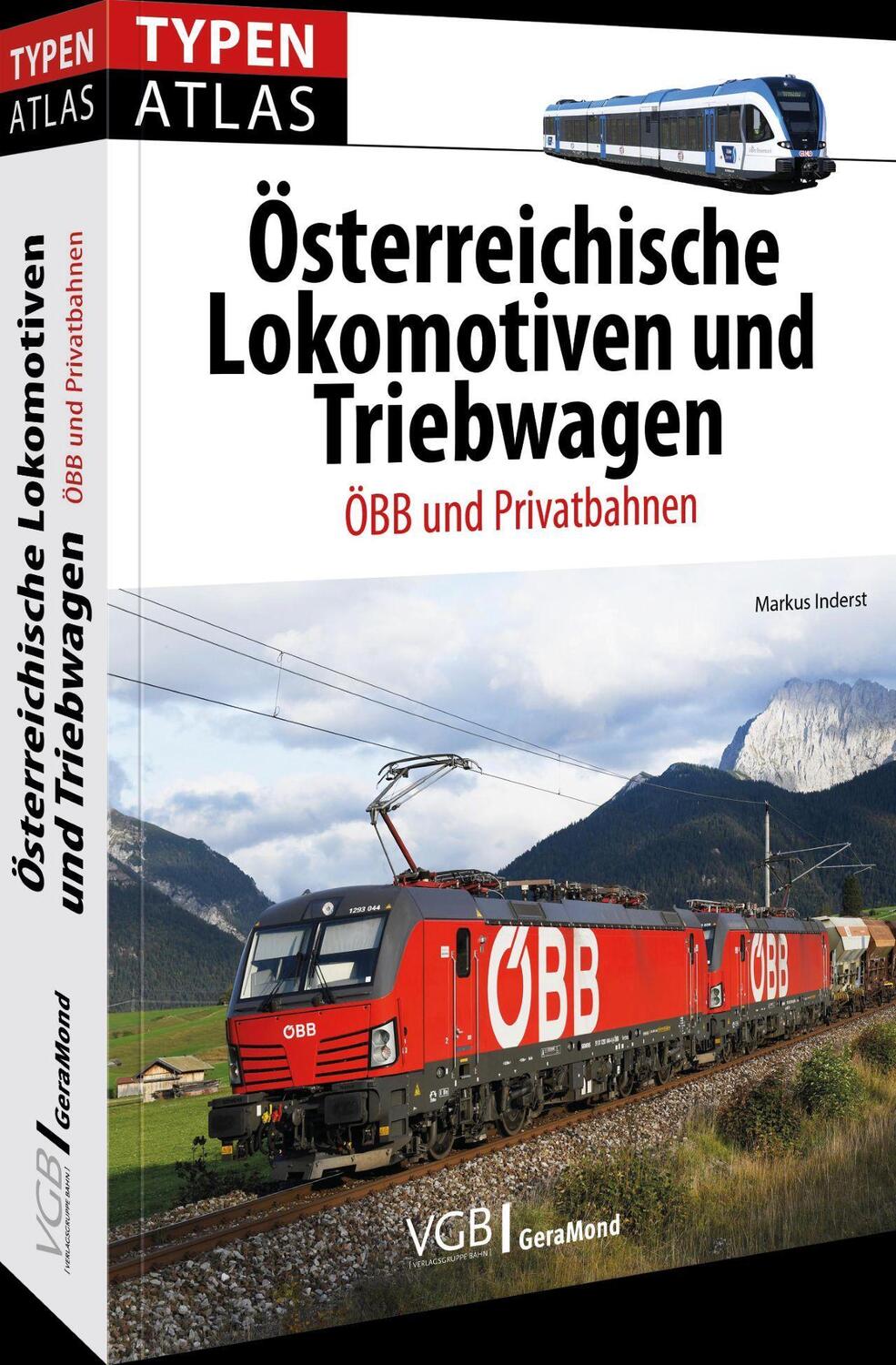 Cover: 9783964535412 | Typenatlas Österreichische Lokomotiven und Triebwagen | Markus Inderst