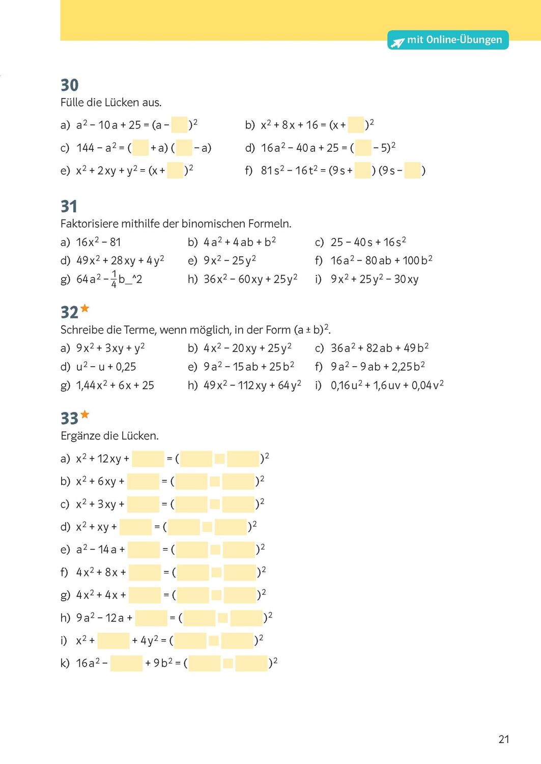 Bild: 9783129275825 | Klett KomplettTrainer Gymnasium Mathematik 8. Klasse | Taschenbuch