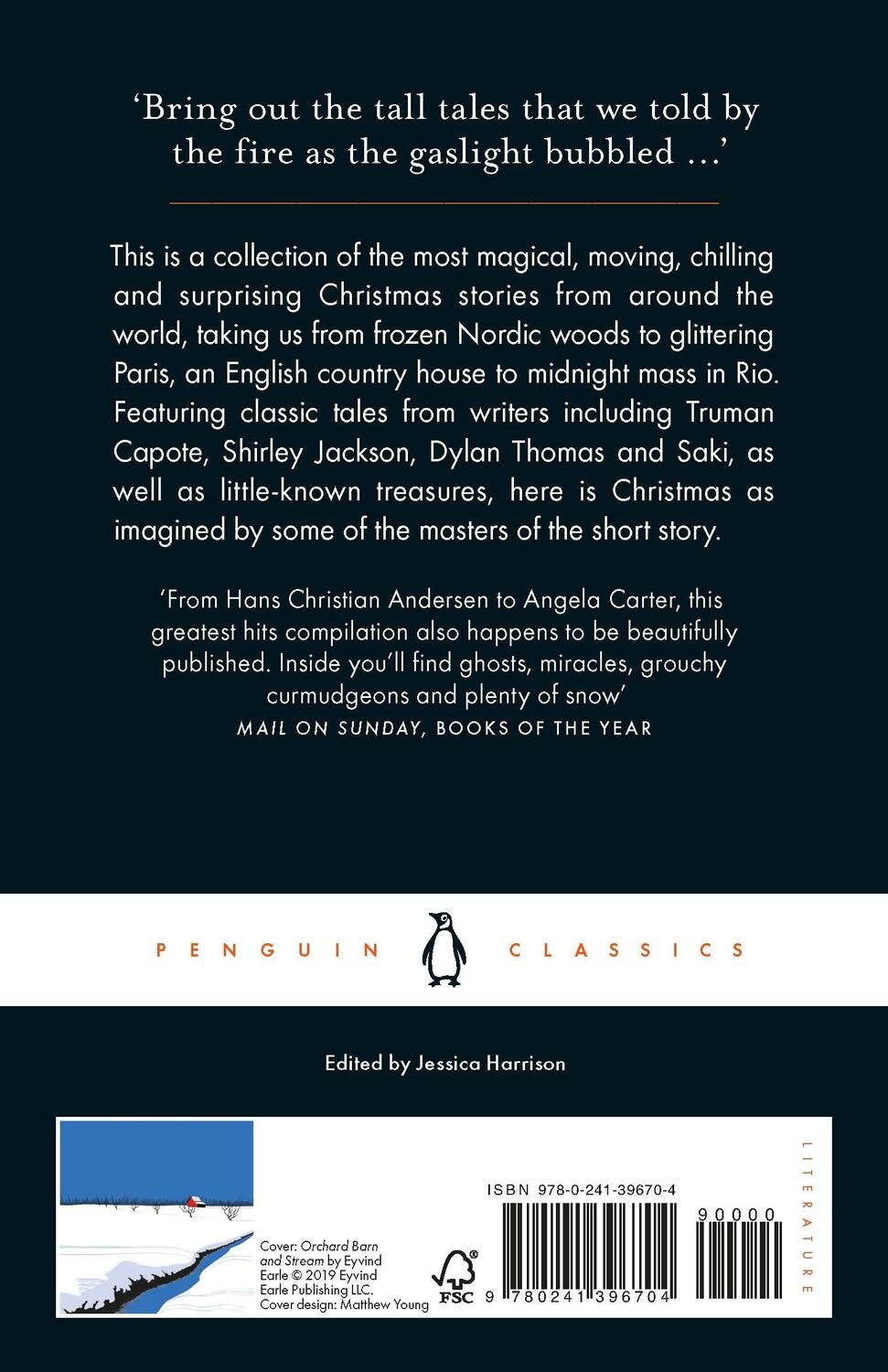 Rückseite: 9780241396704 | The Penguin Book of Christmas Stories | Jessica Harrison | Taschenbuch