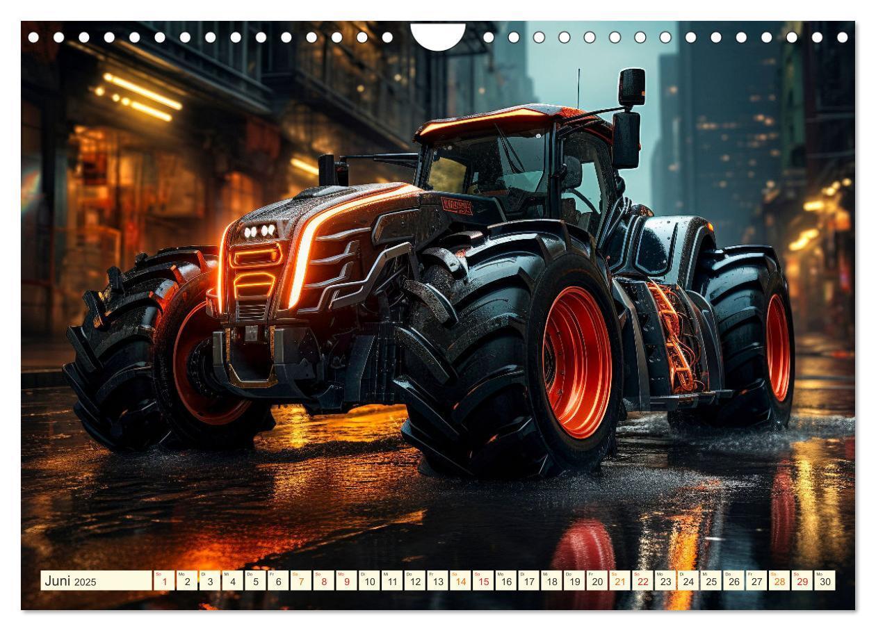 Bild: 9783383856358 | Traktor Fantasien (Wandkalender 2025 DIN A4 quer), CALVENDO...