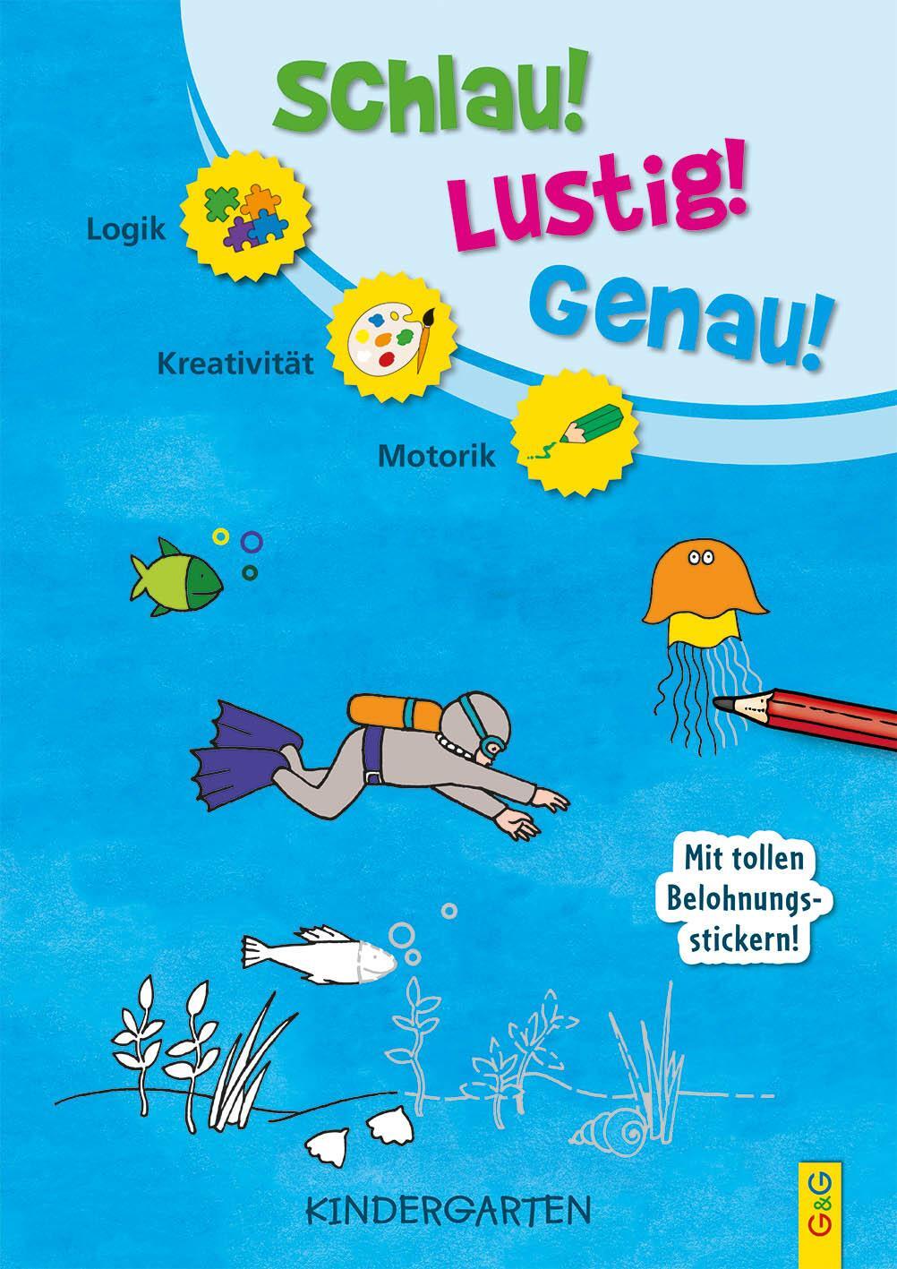 Cover: 9783707424058 | Schlau-Lustig-Genau - Kindergarten | Engelbert Gressl | Taschenbuch