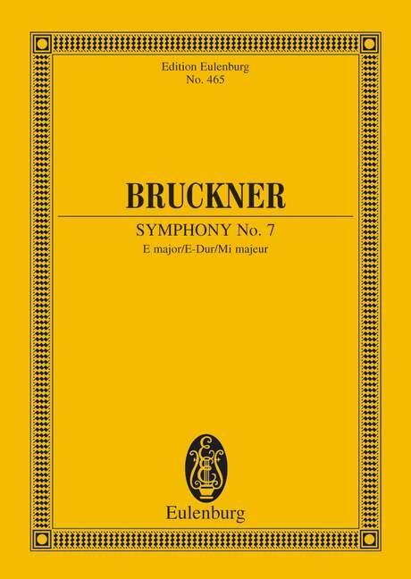 Cover: 9783795769567 | Sinfonie Nr. 7 E-Dur | Orchester. Studienpartitur. | Leopold Nowak