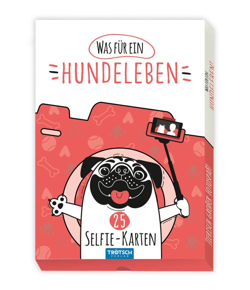 Cover: 4251901501912 | Trötsch Kartenset Selfiekarten Was für ein Hundeleben | Trötsch Verlag