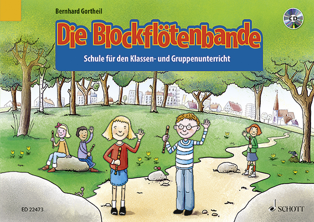 Cover: 9783795709457 | Die Blockflötenbande, Sopran-Blockflöte, m. Audio-CD | Gortheil | Buch