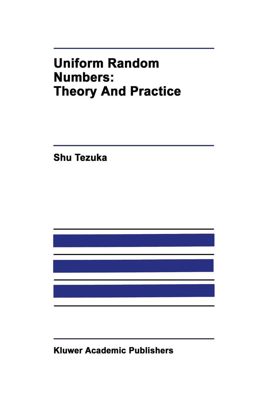 Cover: 9780792395720 | Uniform Random Numbers | Theory and Practice | Shu Tezuka | Buch | xii