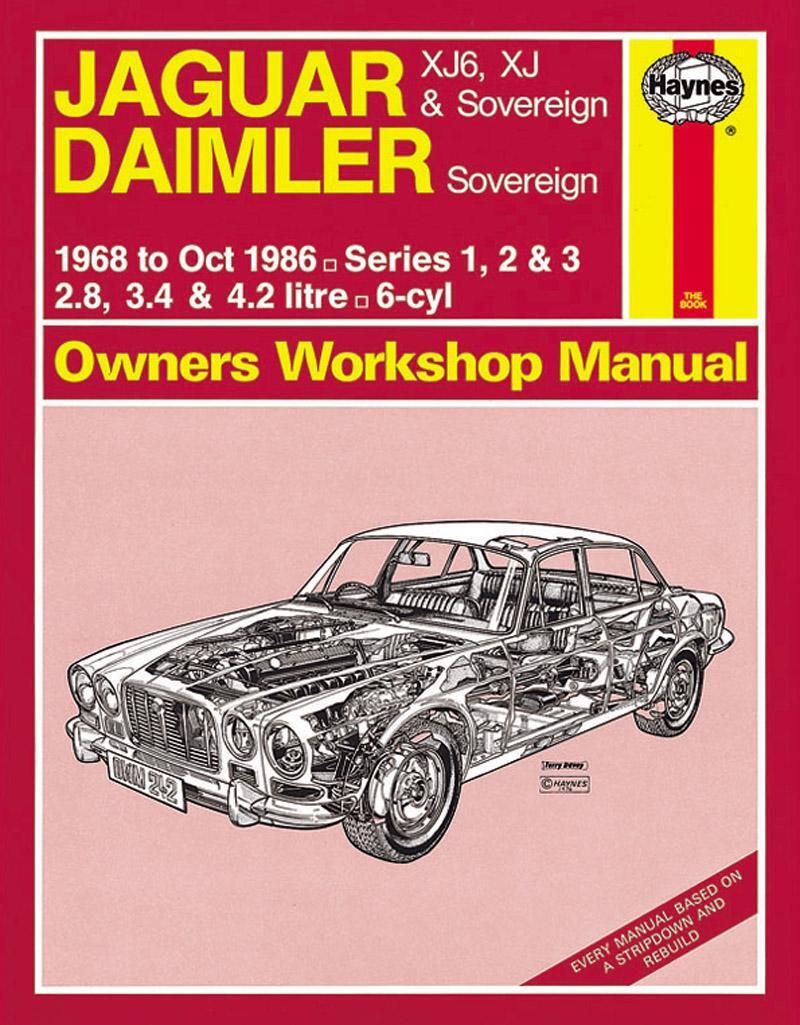 Cover: 9780857339638 | Jaguar XJ6, XJ &amp; Sovereign; Daimler Sovereign (68 - Oct 86) Haynes...