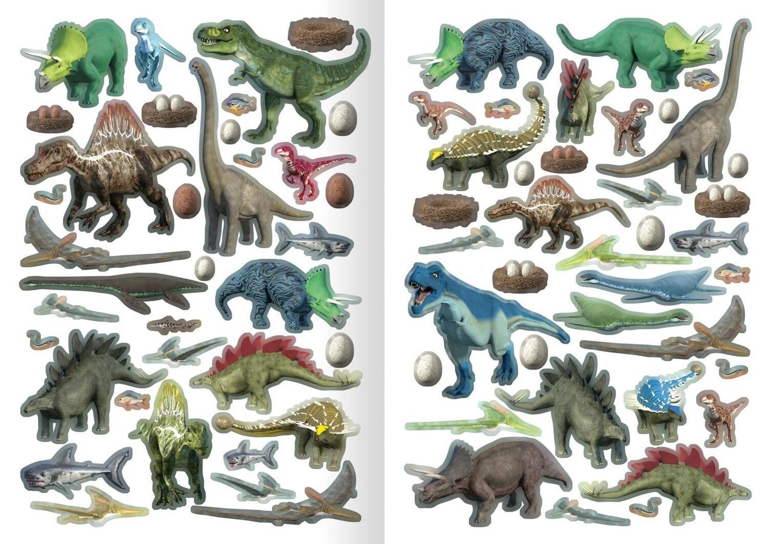 Bild: 9783845827797 | Meine Sticker-Dinos | Mit über 300 Stickern | Taschenbuch | 40 S.