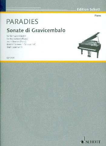 Cover: 9790001065542 | Sonate di Gravicembalo, Vol. 1 | Pietro Domenico Paradisi | Buch