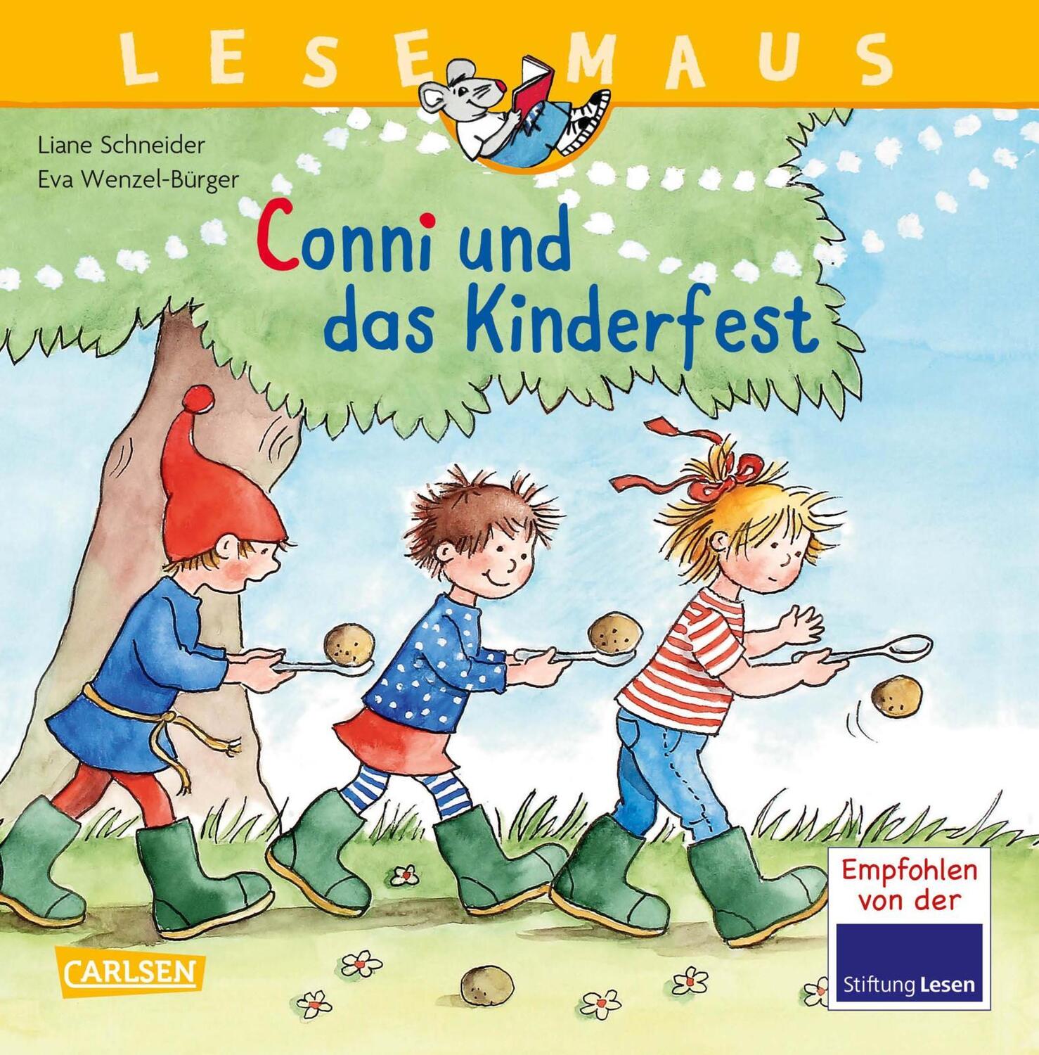 Cover: 9783551086990 | Conni und das Kinderfest | Liane Schneider | Taschenbuch | Lesemaus