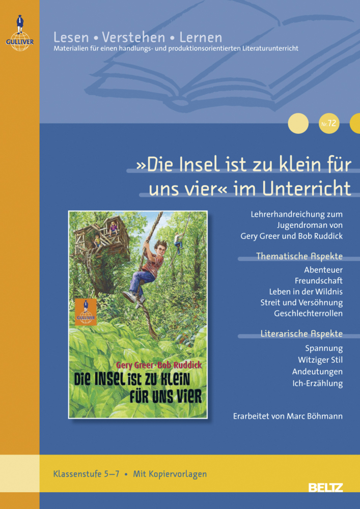 Cover: 9783407627780 | »Die Insel ist zu klein für uns vier« im Unterricht | Marc Böhmann