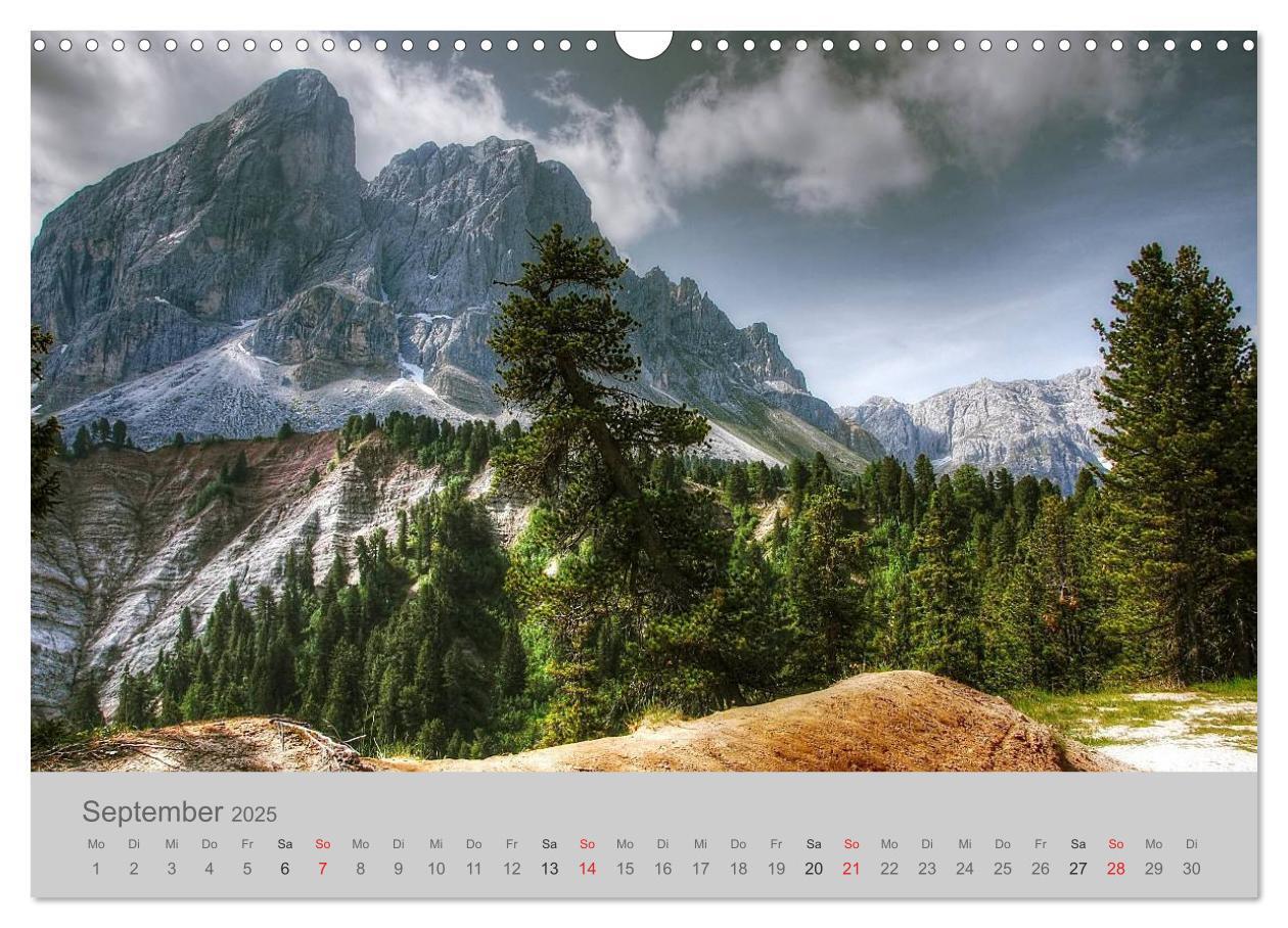 Bild: 9783435809059 | Südtirol - Gröden und Alta Badia (Wandkalender 2025 DIN A3 quer),...