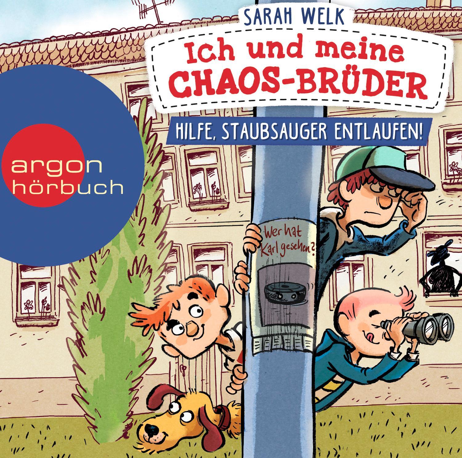 Cover: 9783839842294 | Ich und meine Chaos-Brüder - Hilfe, Staubsauger entlaufen! | Welk | CD