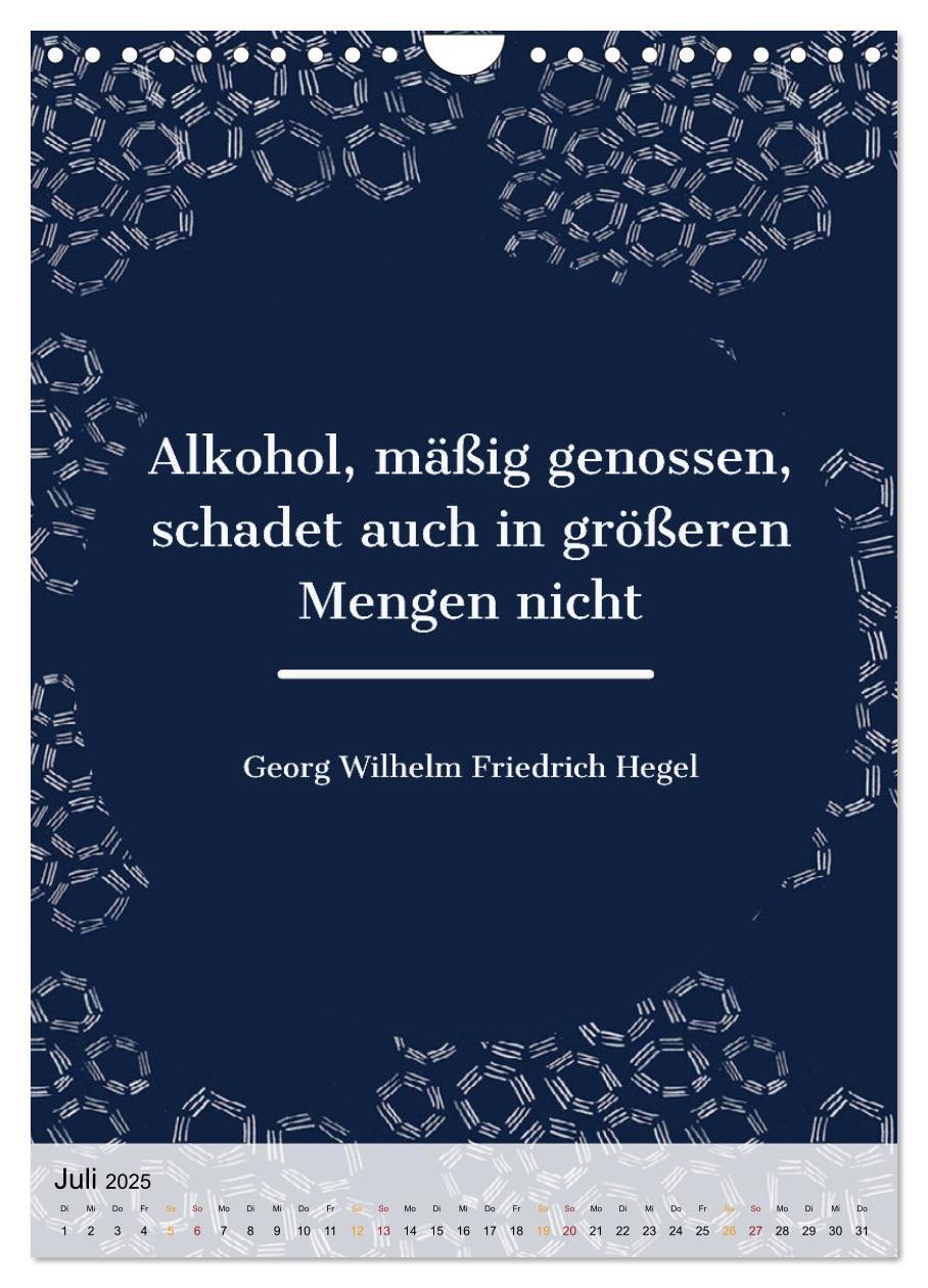 Bild: 9783435948307 | Dichter als Goethe - Der literarische Alkohol-Kalender...