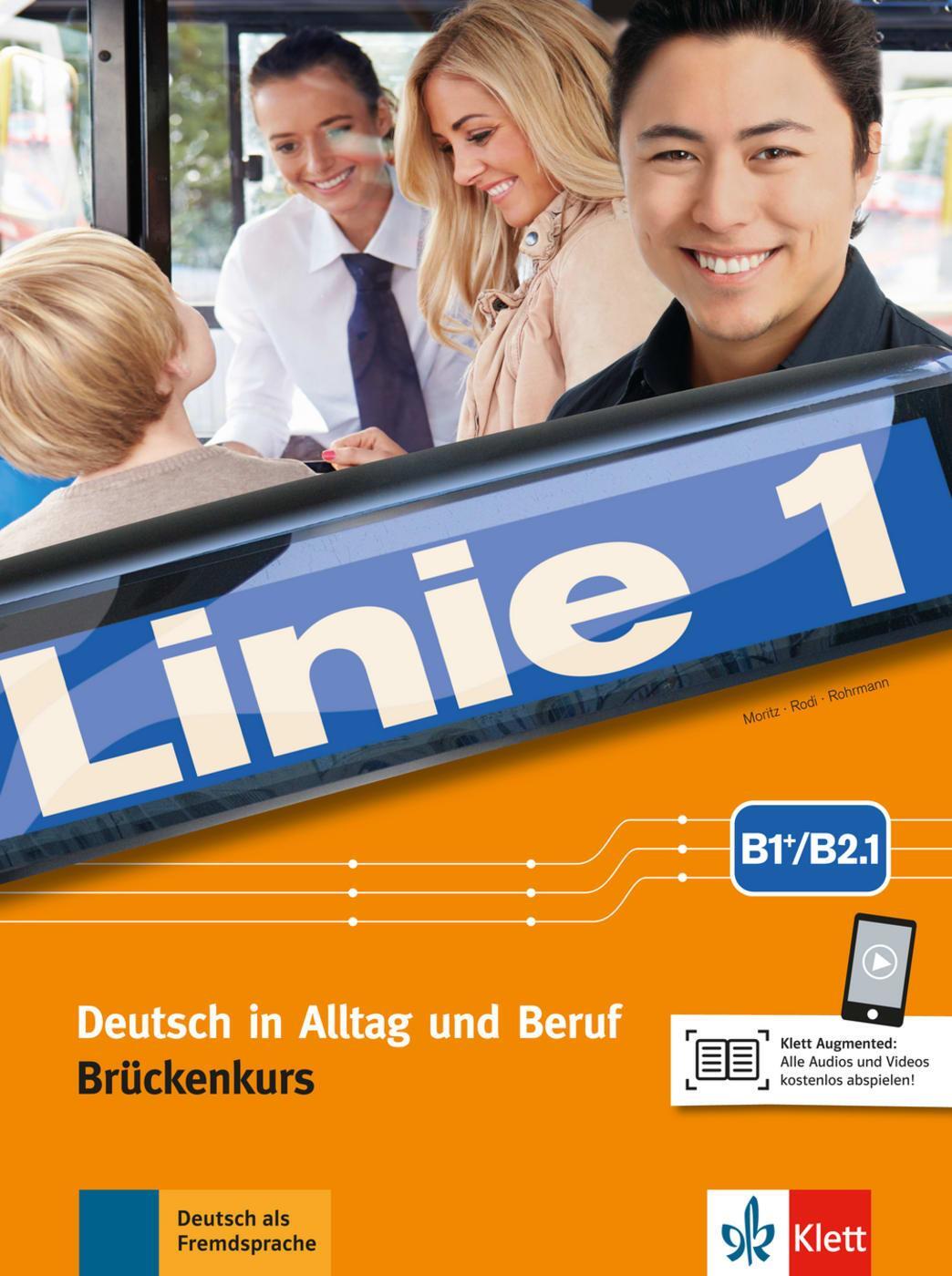 Cover: 9783126071116 | Linie 1 B1+/B2.1. Kurs- und Übungsbuch Teil 1 mit Audios und Videos