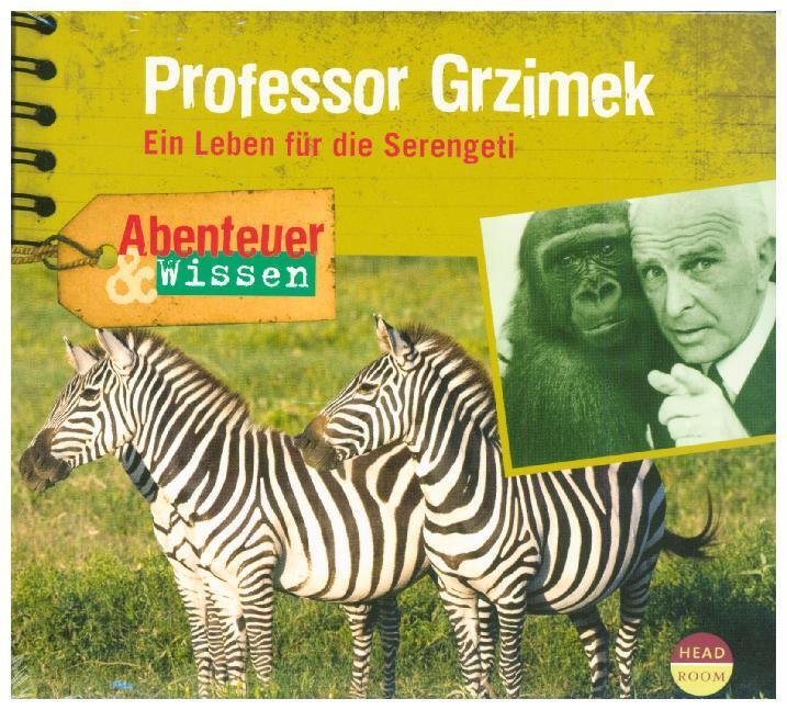 Cover: 9783934887954 | Abenteuer &amp; Wissen: Professor Grzimek, 1 Audio-CD | Theresia Singer