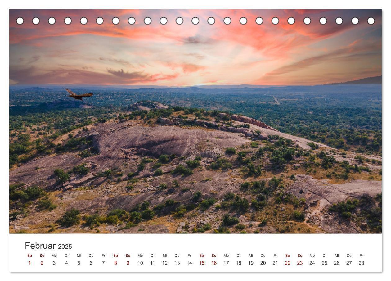 Bild: 9783457181881 | Texas - The Lone Star State (Tischkalender 2025 DIN A5 quer),...