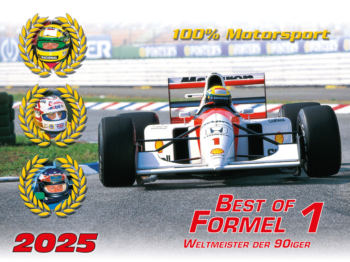 Cover: 9783948794804 | Best of F1 der 90iger Kalender 2025 | Frank Pommer | Kalender | 2025