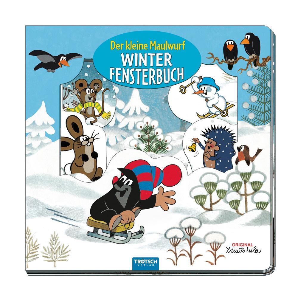 Cover: 9783965523371 | Trötsch Der kleine Maulwurf Winter-Fensterbuch | Trötsch Verlag | Buch